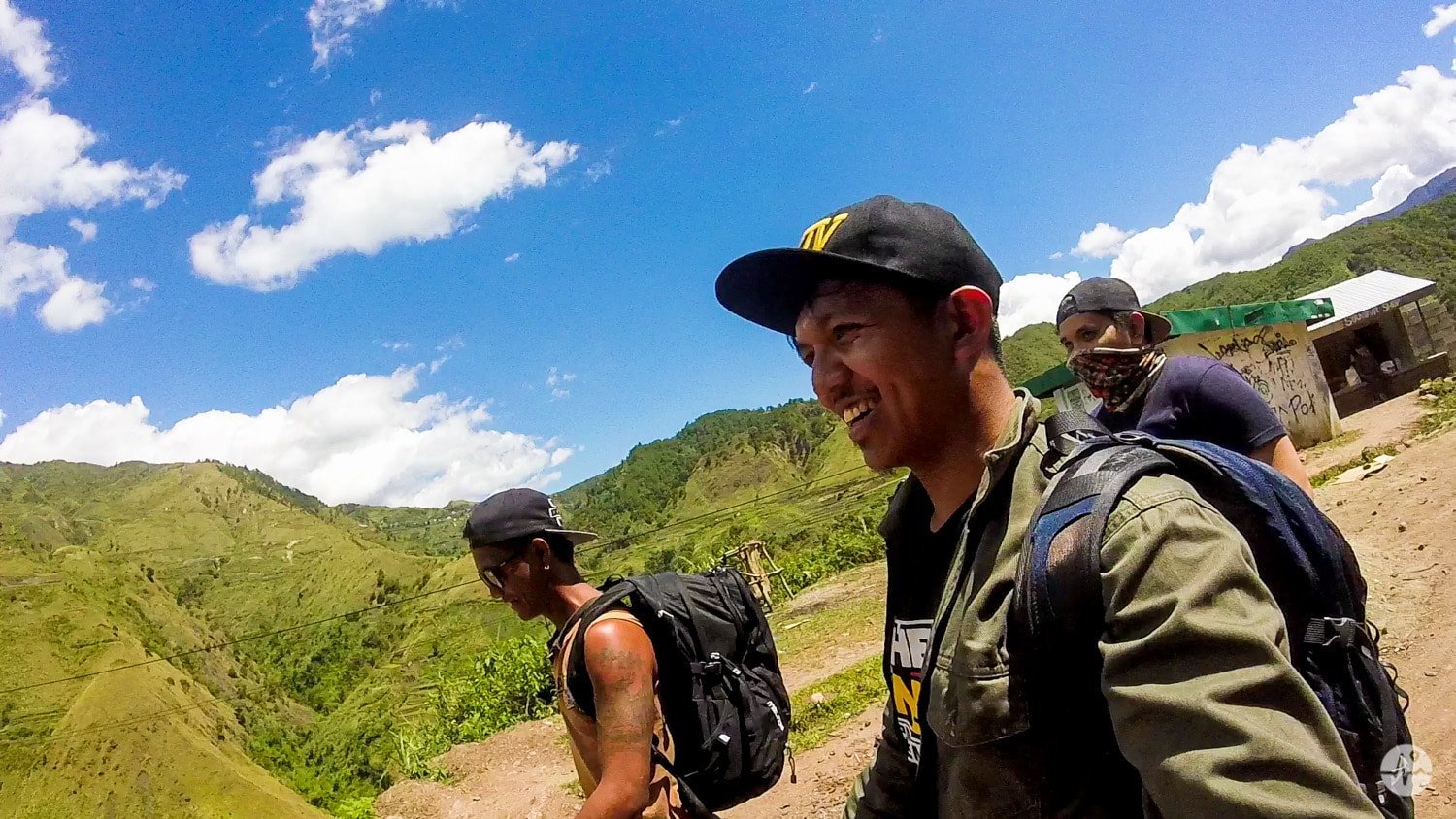 Hiking from turning point going to Buscalan Village