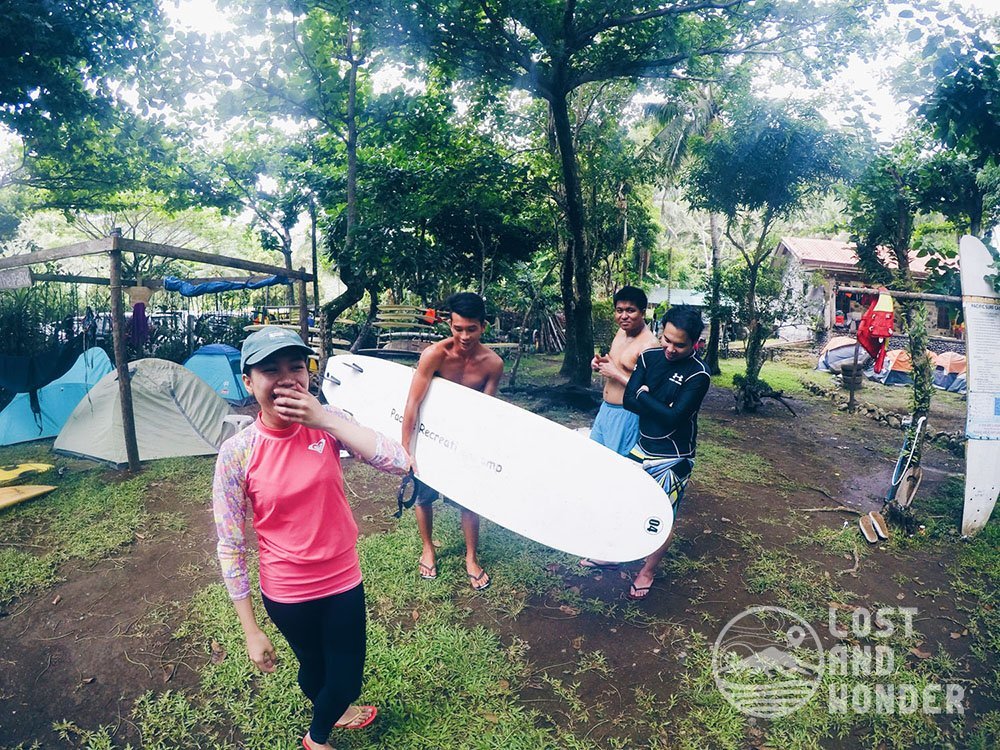 Surfing Lessons in Real, Quezon - the PaRK, Pacific Recreation Kamp