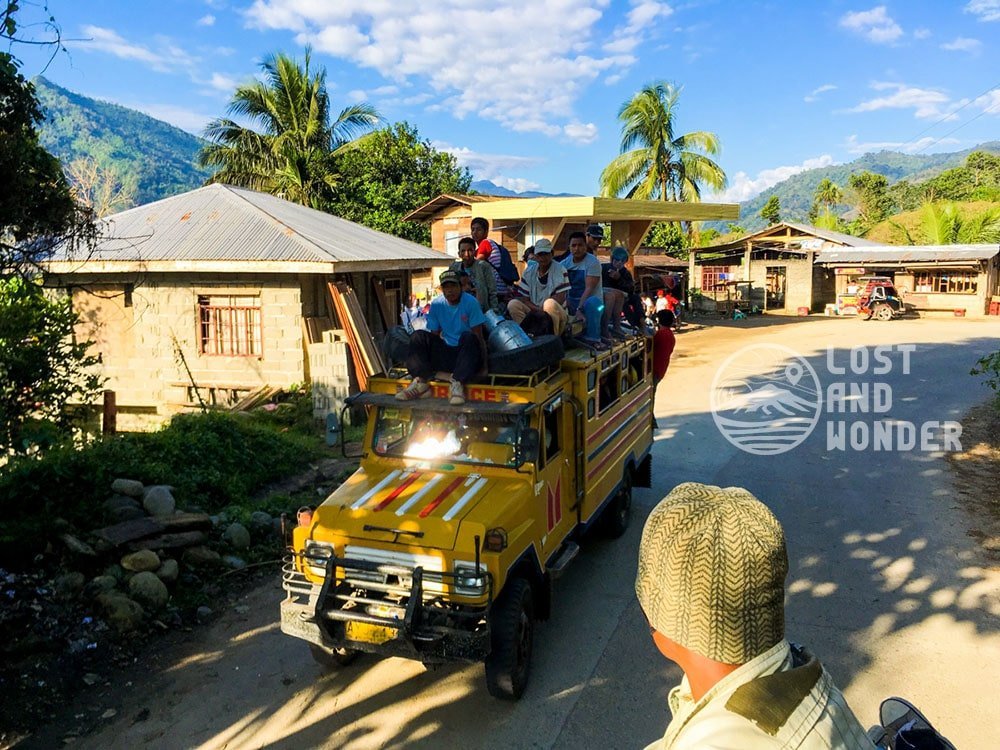 A top load Jeep in Kalinga