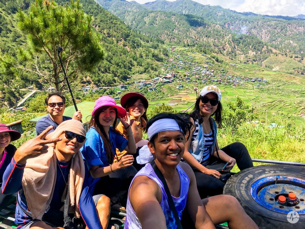 Photo of top loading in sagada