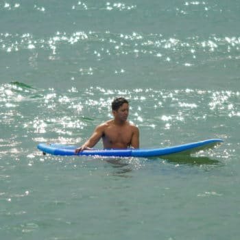 Photo of surfing in San Juan La Union Philippines