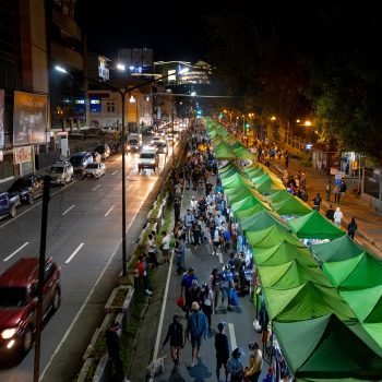 Photo of Baguio Night Market taken on November 28, 2021