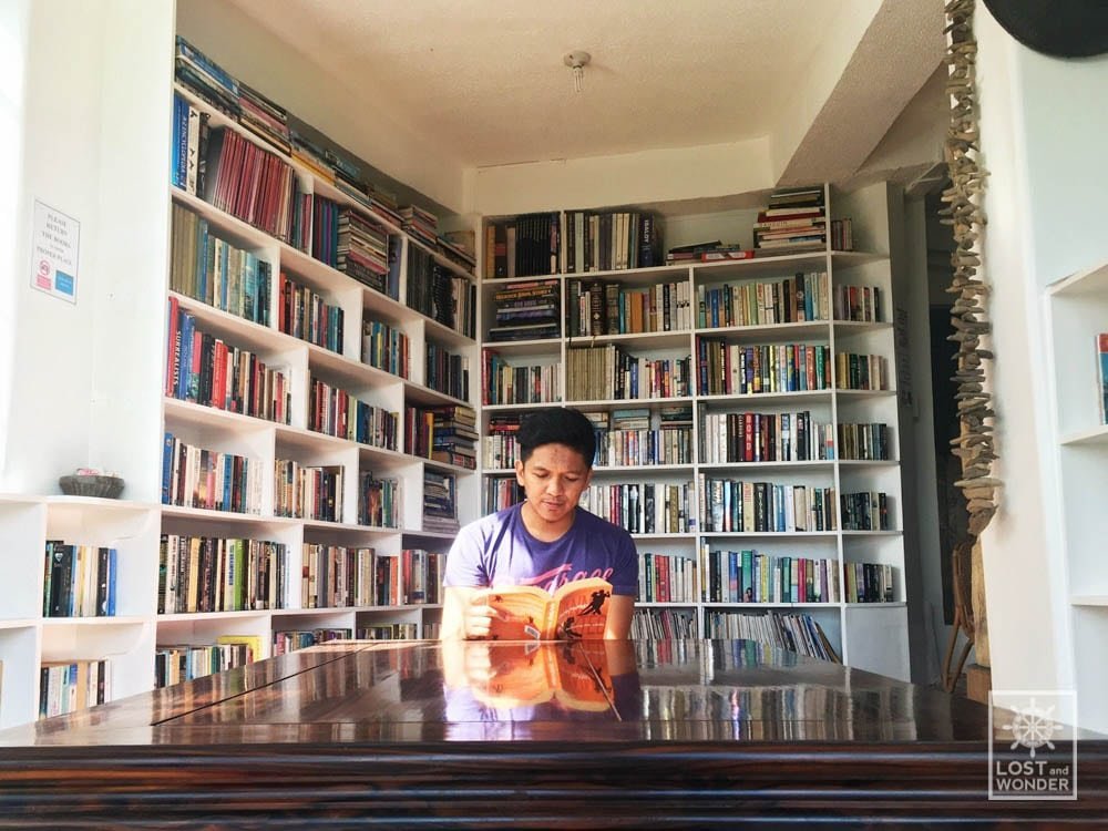 Photo: Arca's Yard library in Baguio City