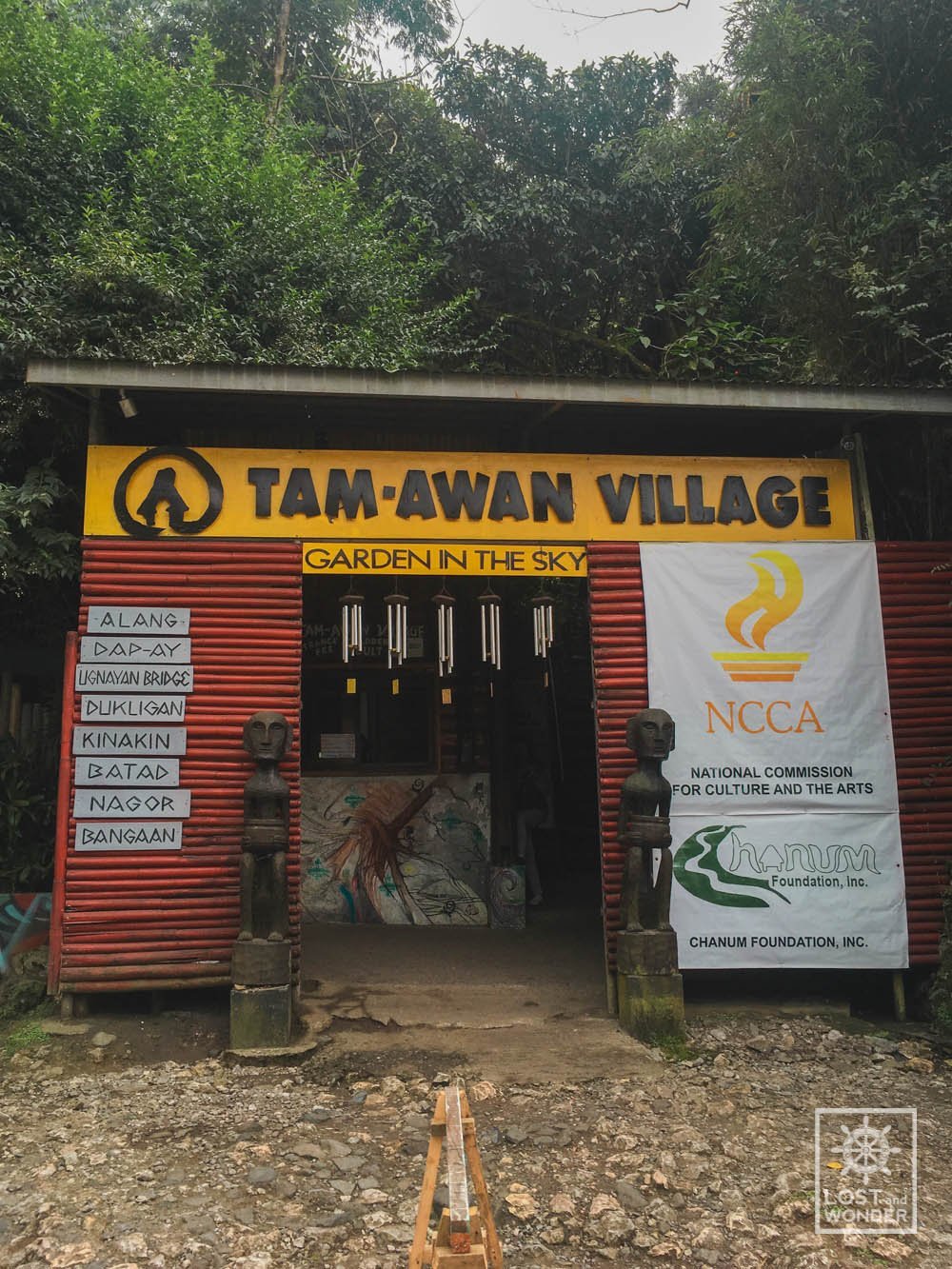 Photo of Tam-Awan Village Entrance in Baguio