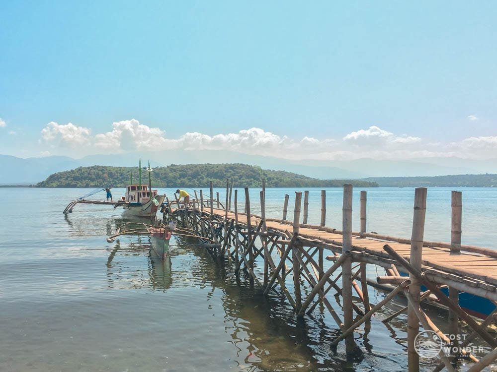 Photo of Oslet Fish Dealer Compound in Barangay Luan in Palauig, Zambales. This port will take you to Magalawa Island.