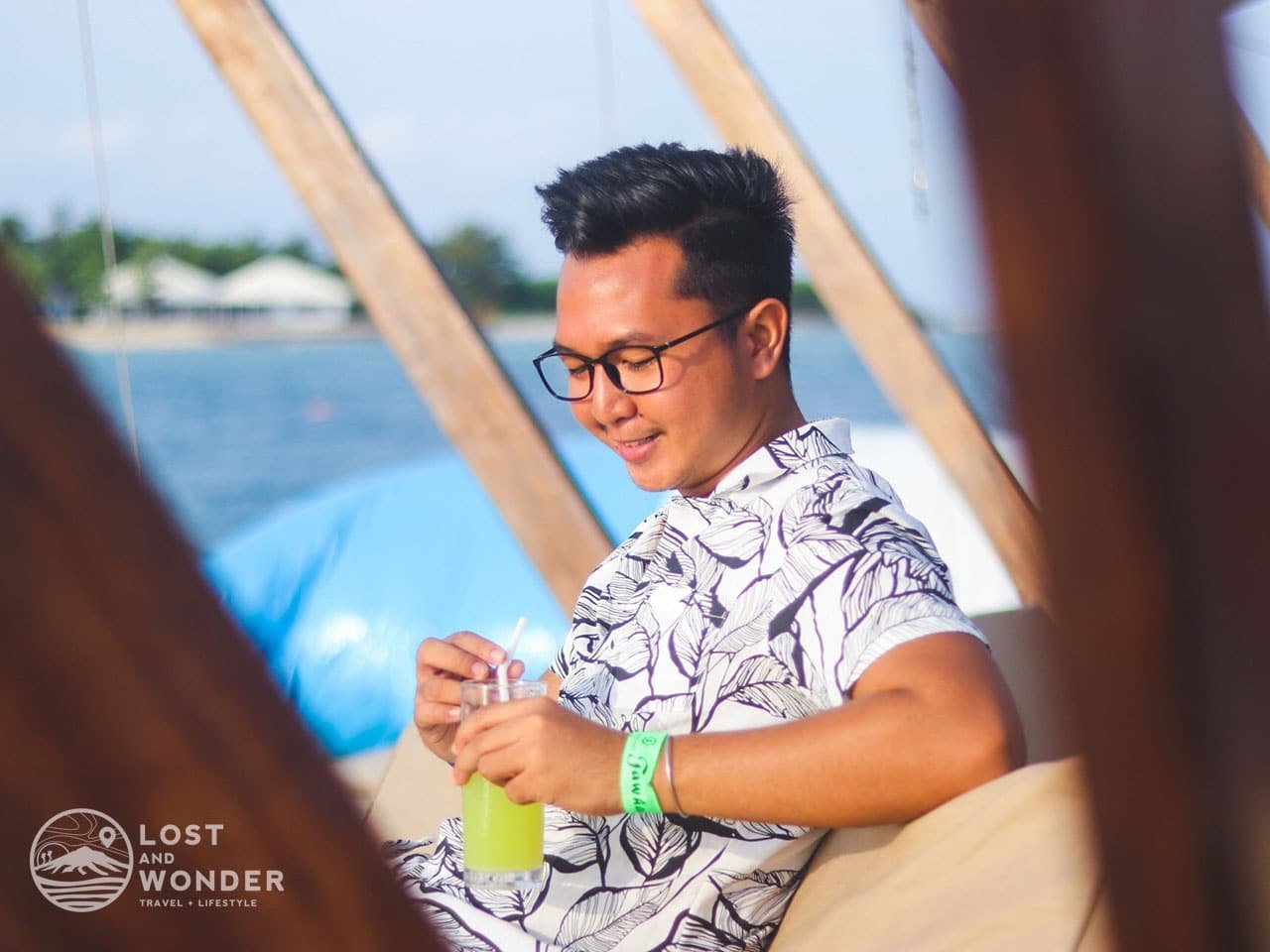 Photo of a traveler in Tawhai Floating Bar
