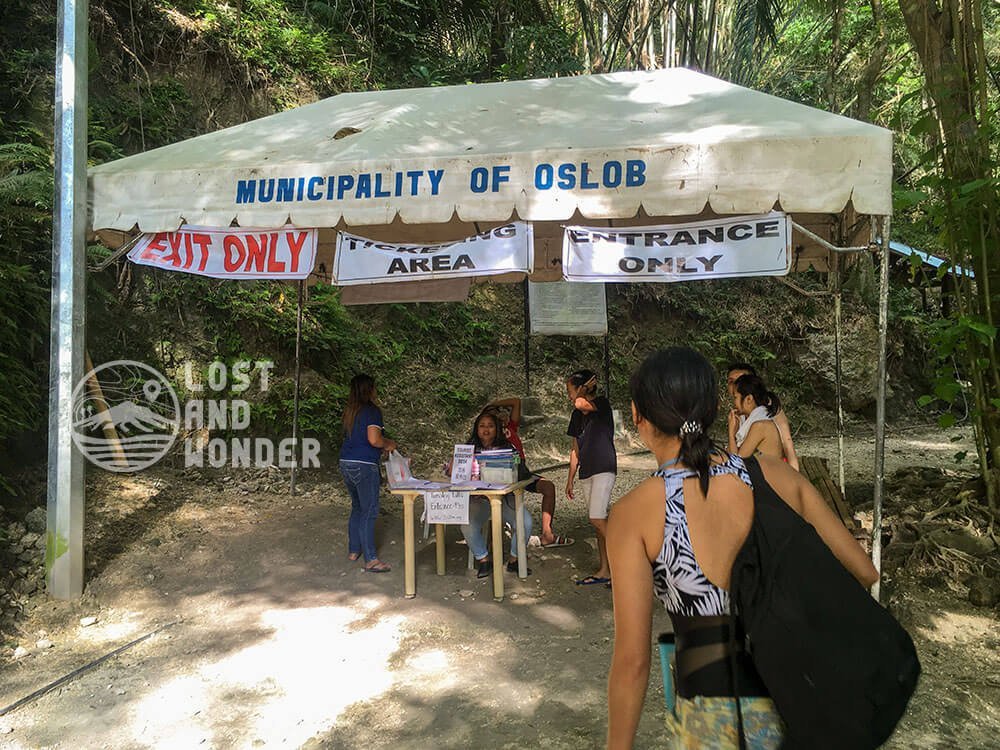 Photo of the entrance in cebu oslob
