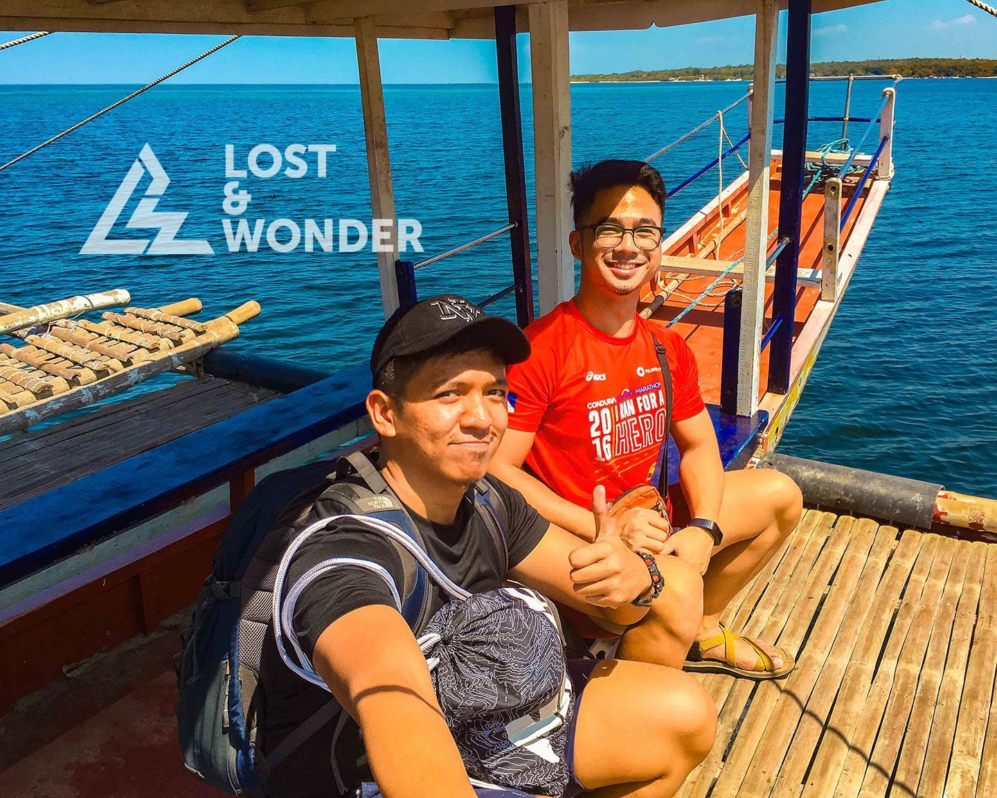 Photos of content creators of Lost and Wonder in Magalawa Island